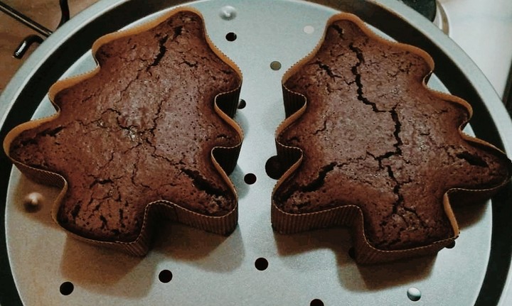 alberelli di Natale al cioccolato