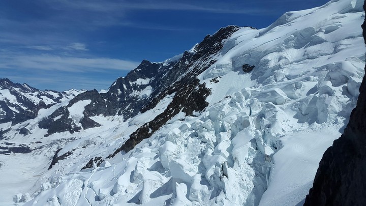 The top of the mountain