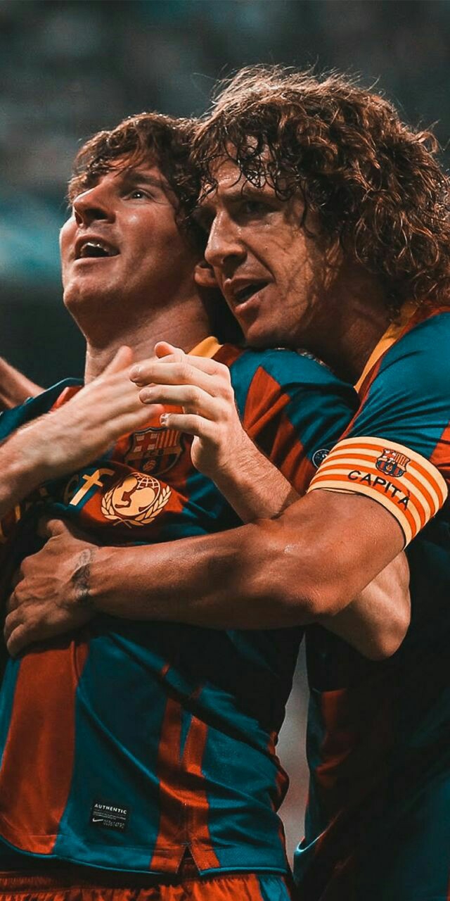 Messi & capitan Puyol