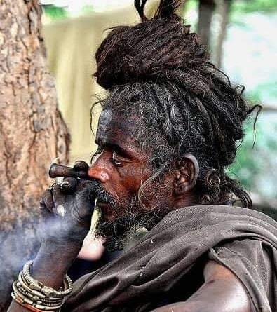 Aghori sadhu