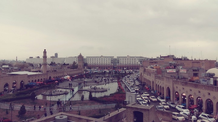 Took a photo above kurdistan citadel