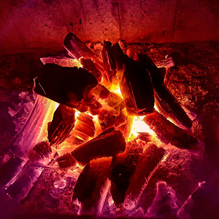 Fire coal.
