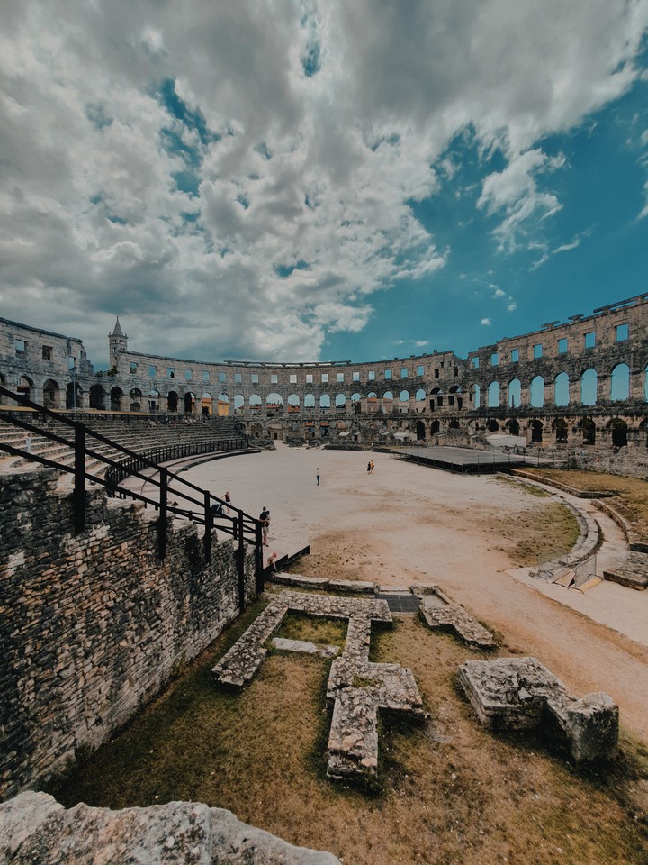 Beautiful Colloseum in Croatia