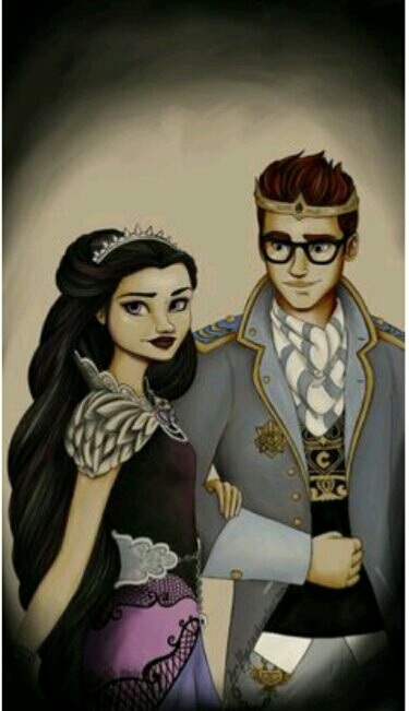 Raven Queen and Dexter Charming