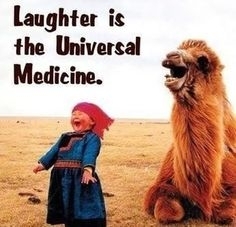 laughing is the best medicine