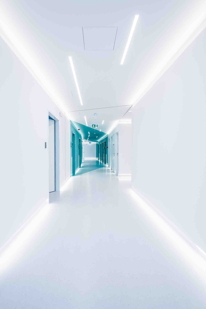 beautiful modern corridor
