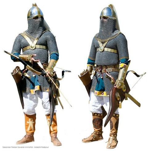 sassanid immortals