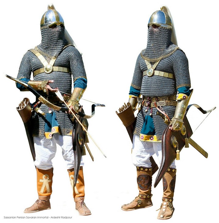 sassanid immortals