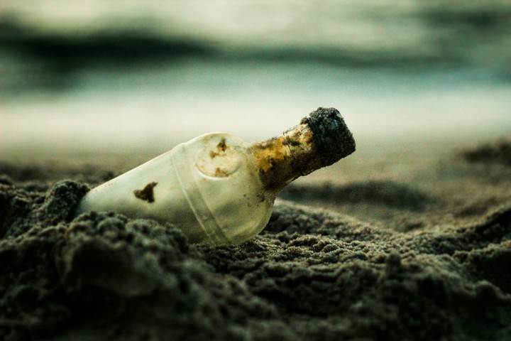bottle with message