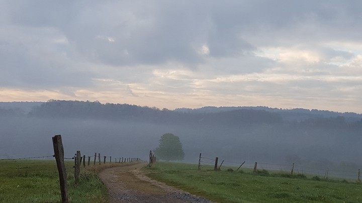 nach einem Gewitter