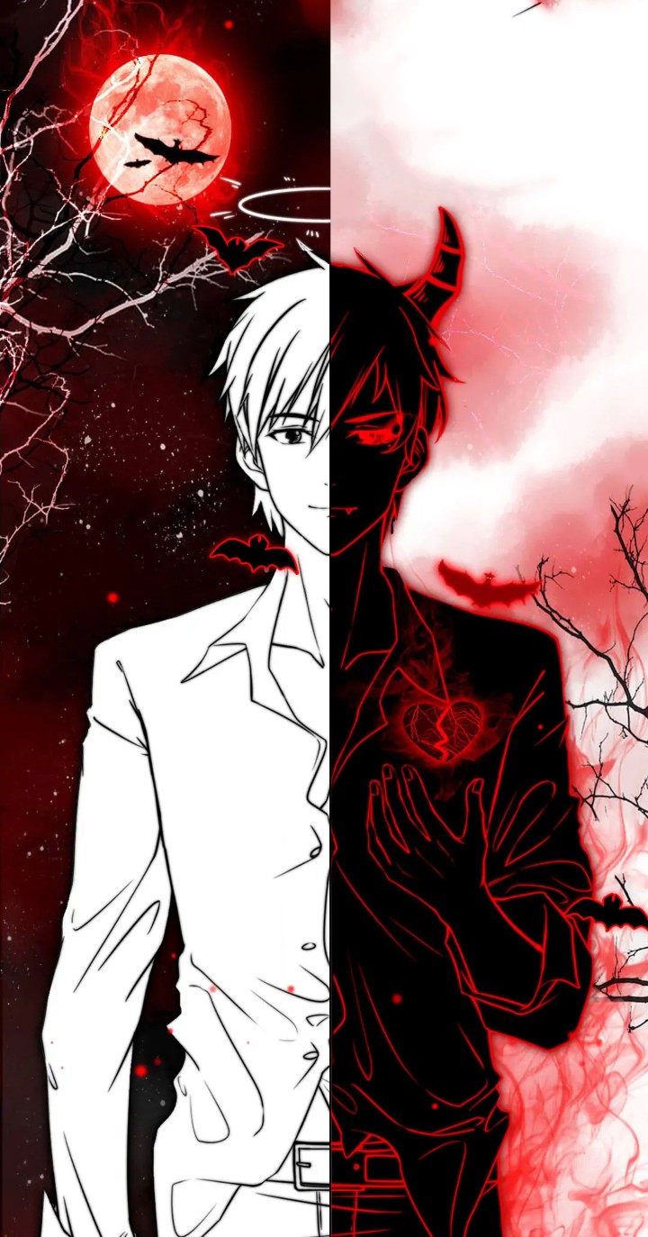 Angel and devil
