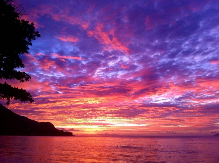 coucher de soleil