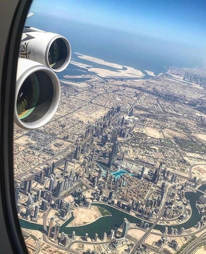 Sky ship airlines near Dubai