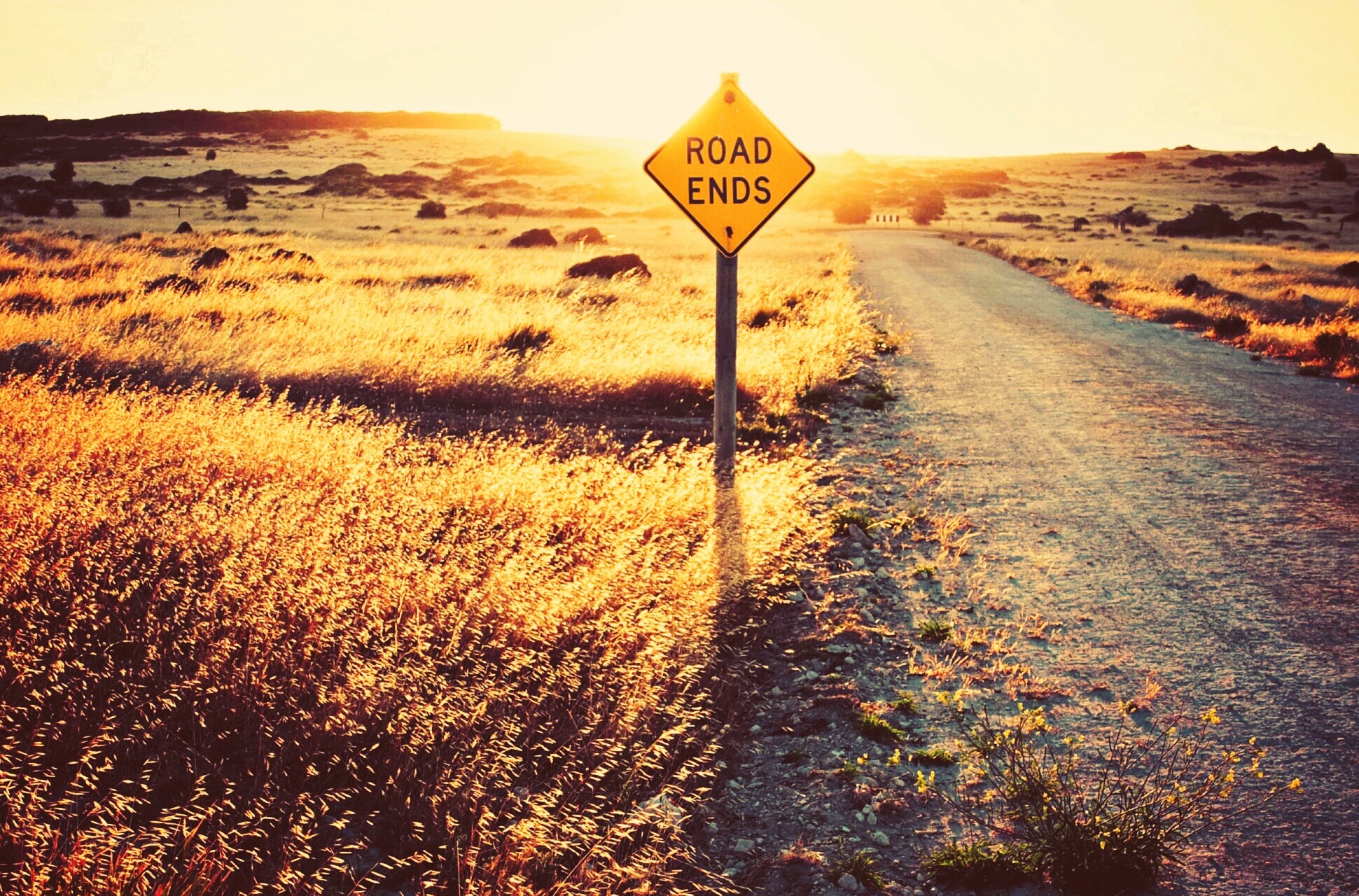 ROAD ENDS . . .?
