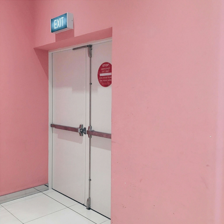 pink background