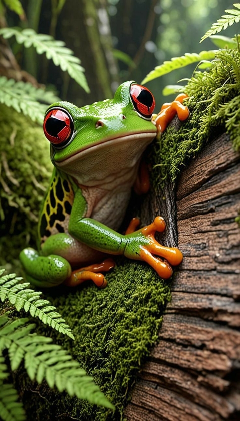 amphibians, 爬行動物桌布