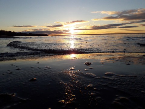 coast, calm Hintergrundbilder
