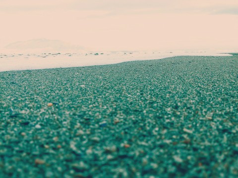 au bord de la mer