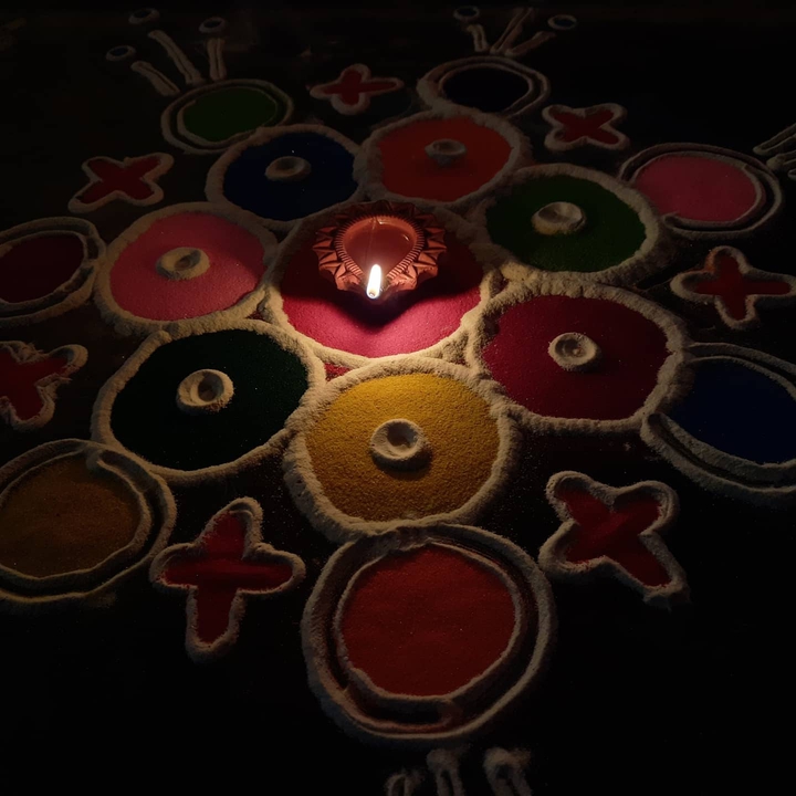 beautiful rangoli