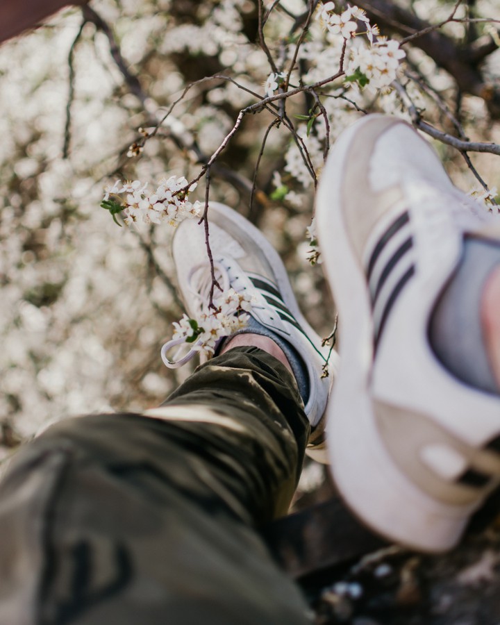 flowers Adidas