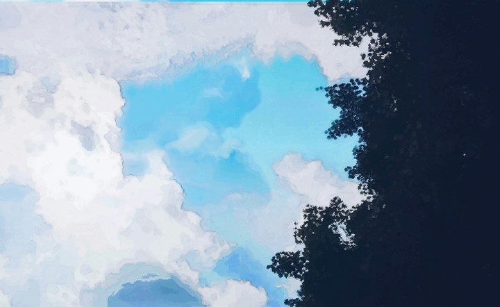 파란 하늘