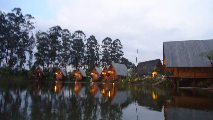 bamboo village