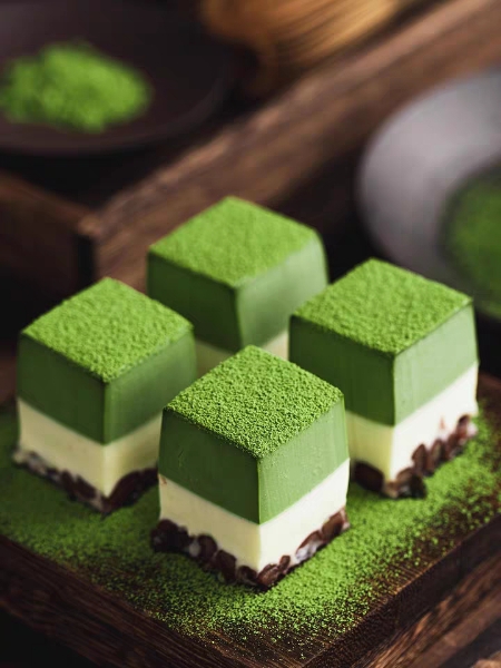 Green tea *cheese cake*