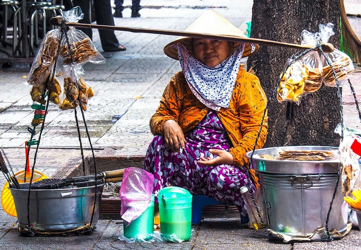 per le strade di Saigon