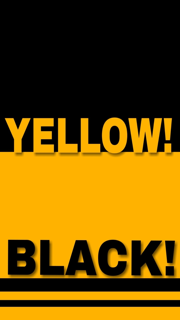 black or yellow ?