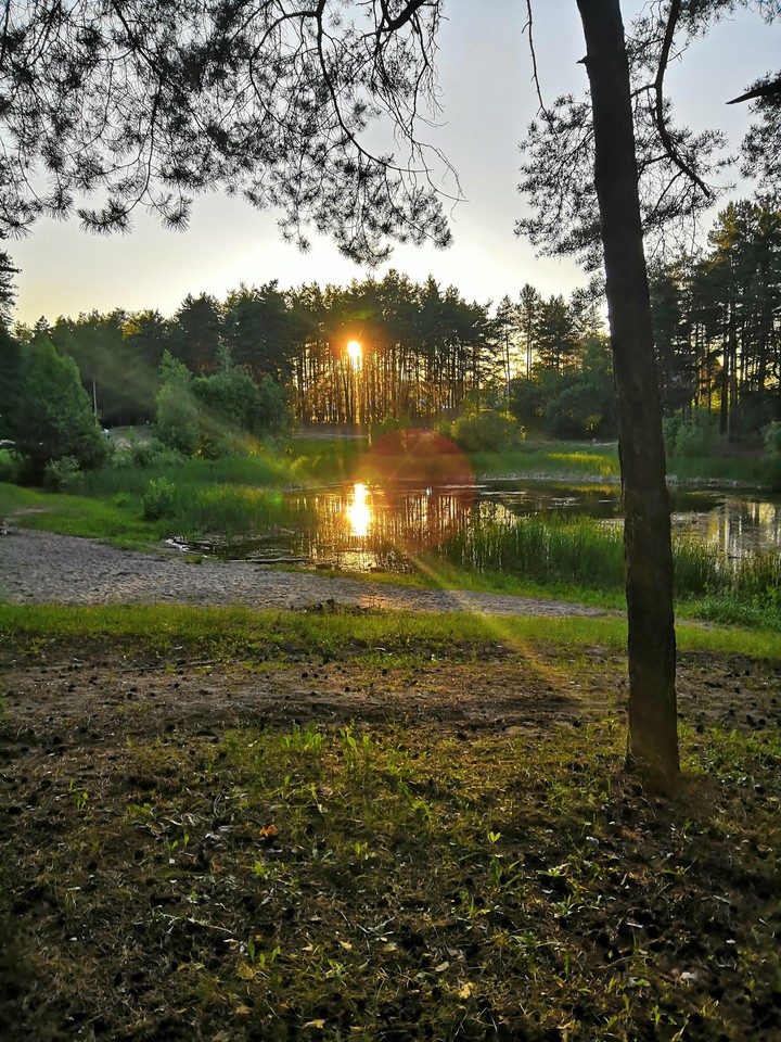 закат