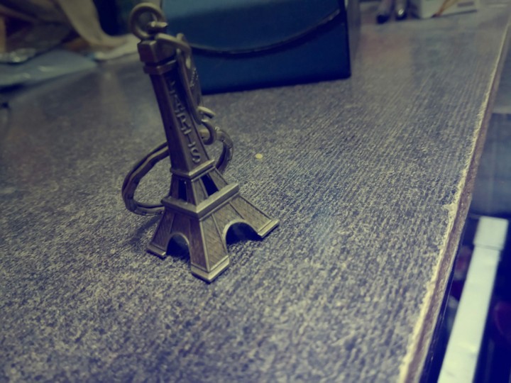 Eiffel Tower Keychain
