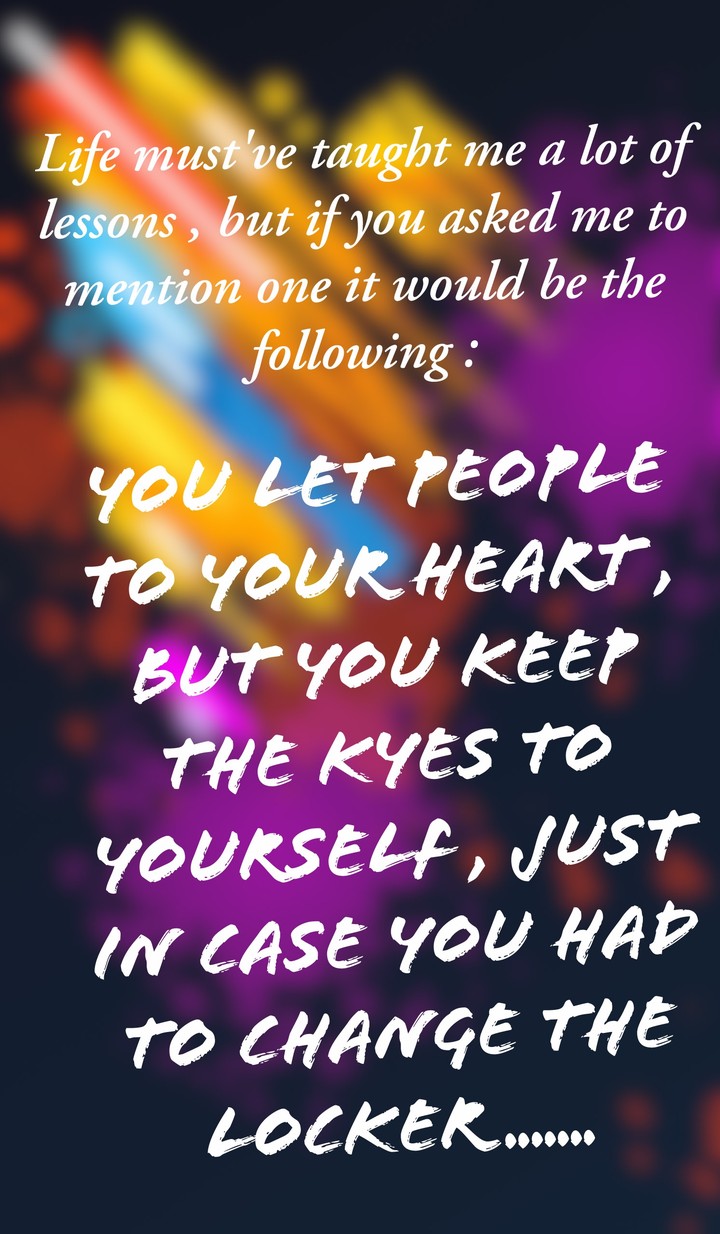 the kye to your life