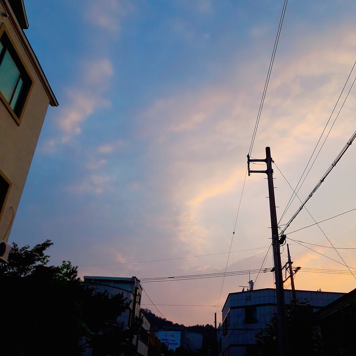 노을