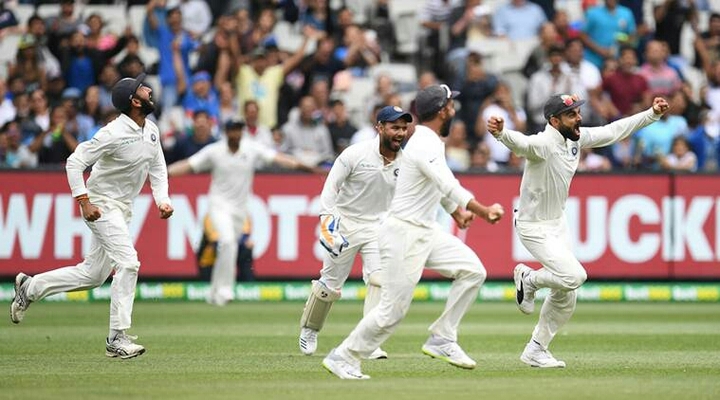 India win the test by 137 runs