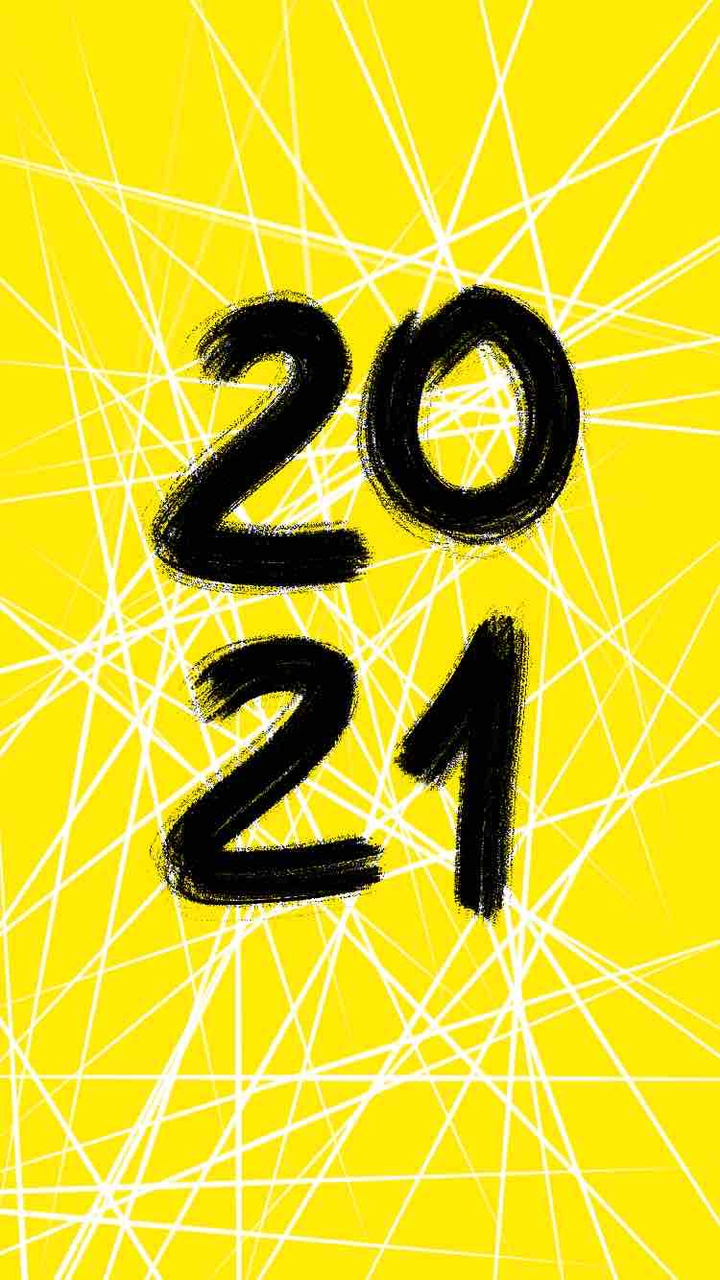 Yellow background 2021