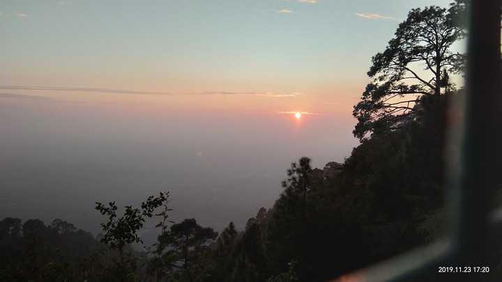 sunset katra India