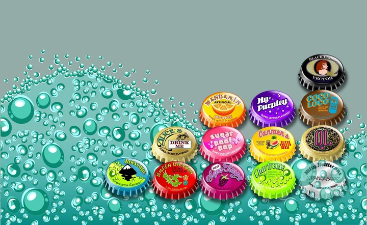 Cool drink caps