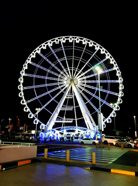 Ferris Wheel ,Marina Mall , Abu dhabi