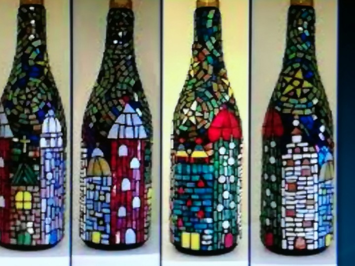 vitina on glass