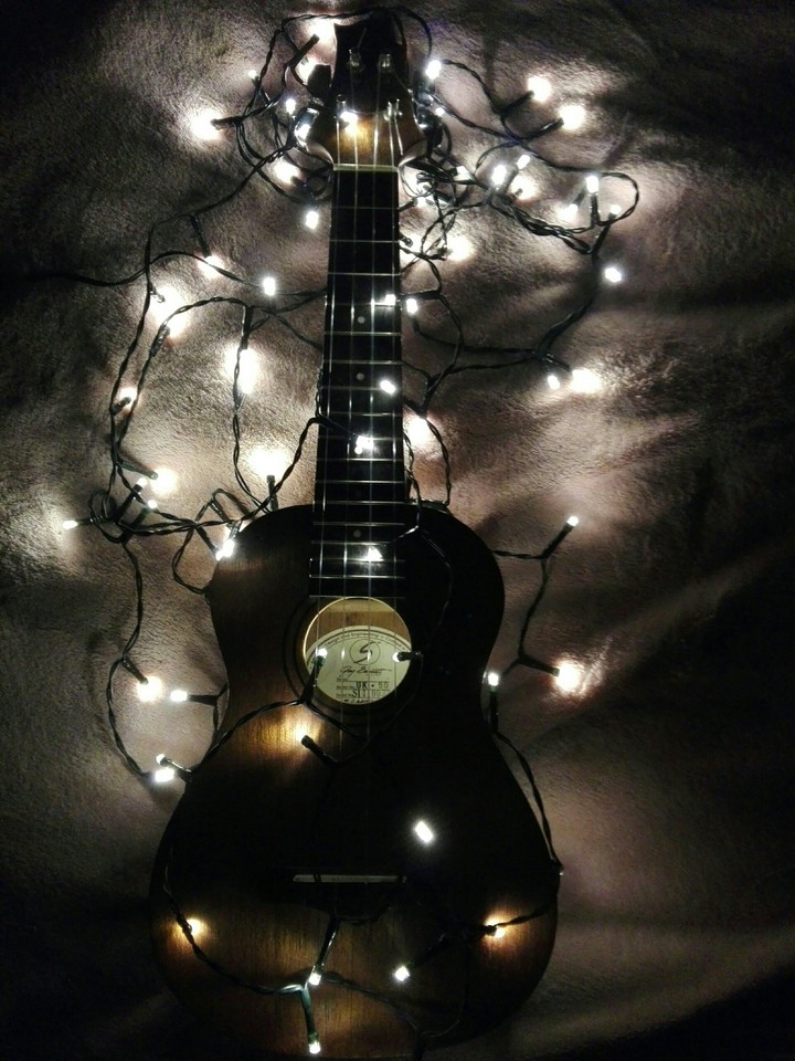 music, and lights and ukulele