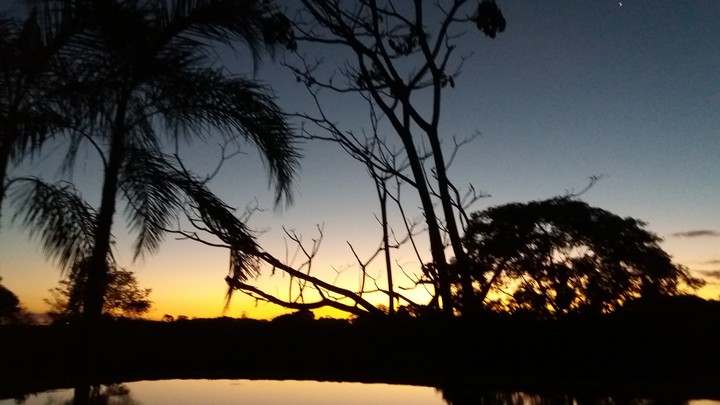 pôr do sol