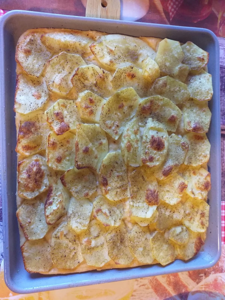 pizza con patate