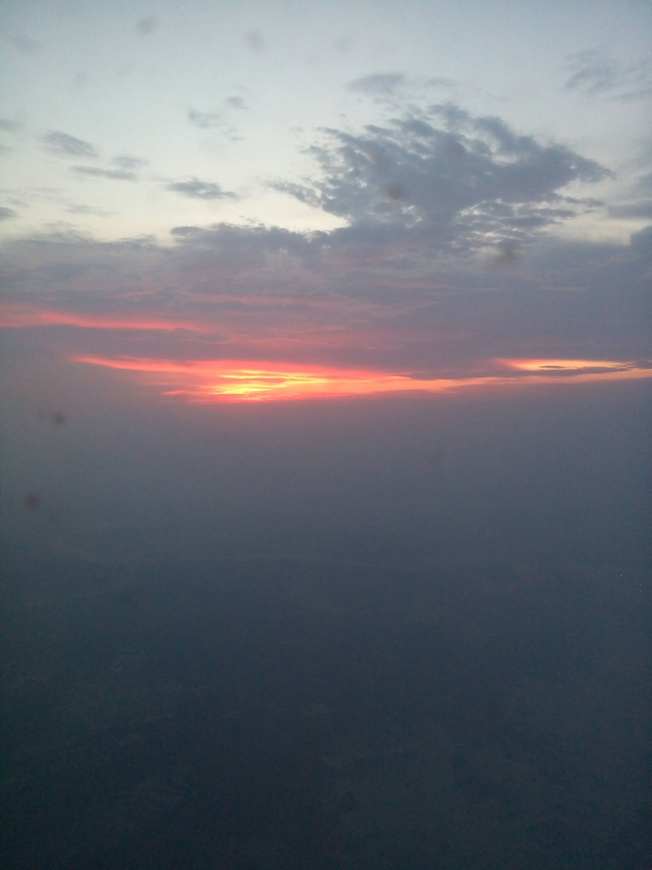 sky at sun set