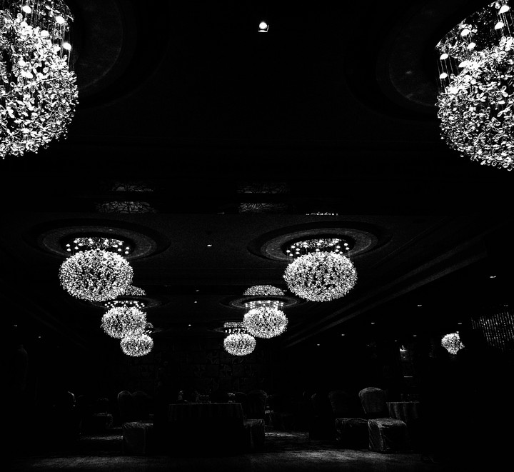 Only black and white no grey