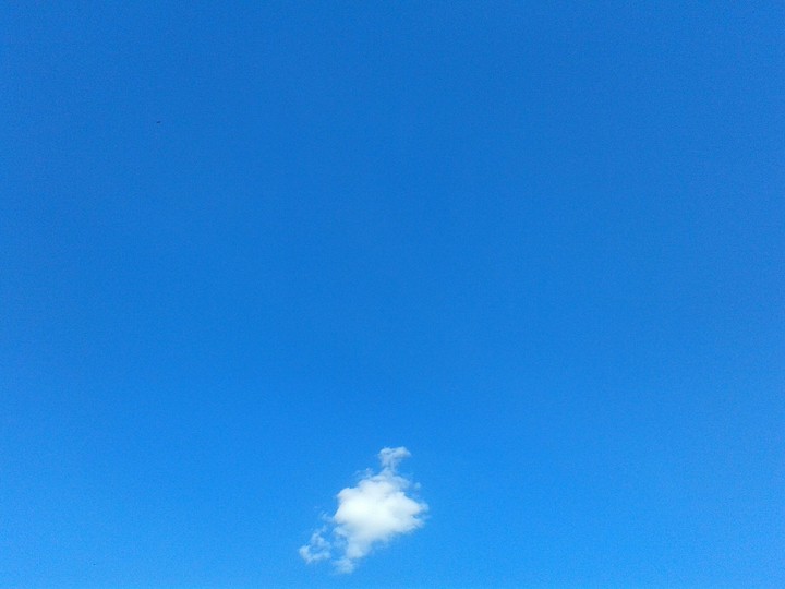 Céu com nuvem