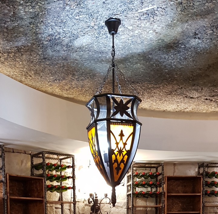 Wine rack room in a a Cape town hotel