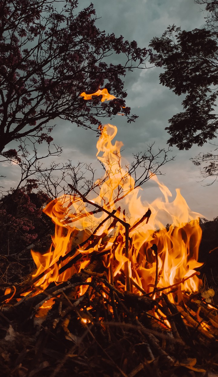 I see fire.