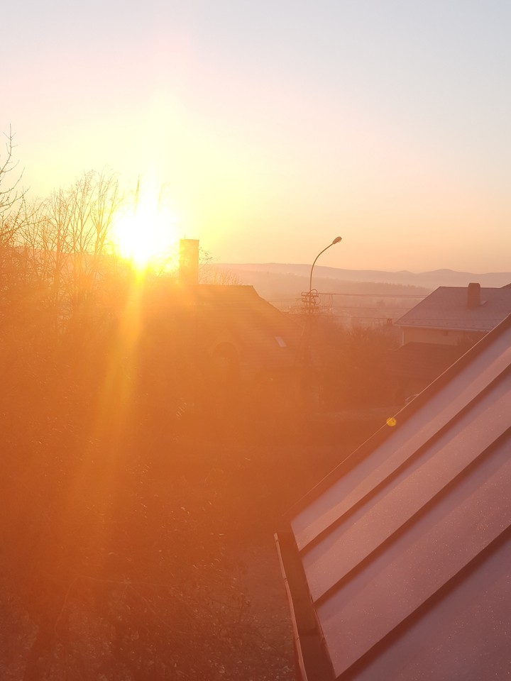 the roof is shining