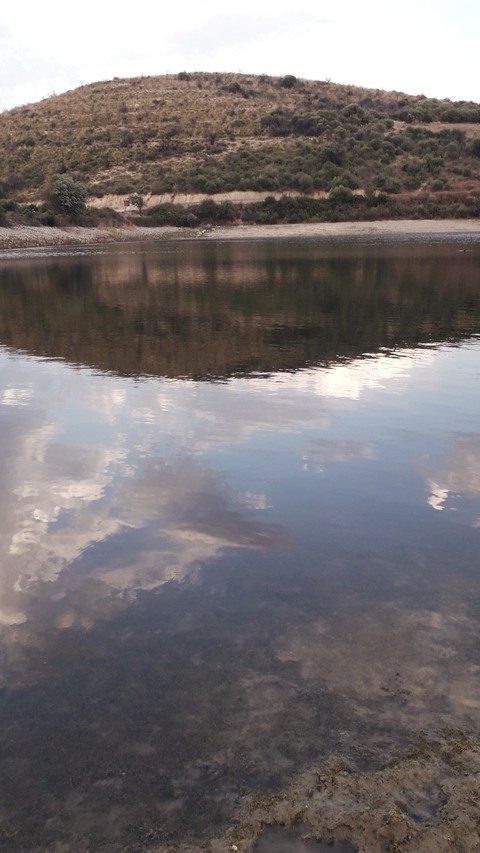 fondos de pantalla Reservoir, reflection
