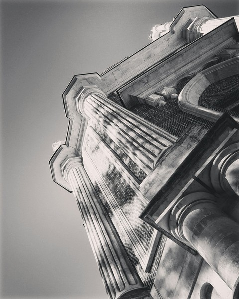 frightening beauty of the building